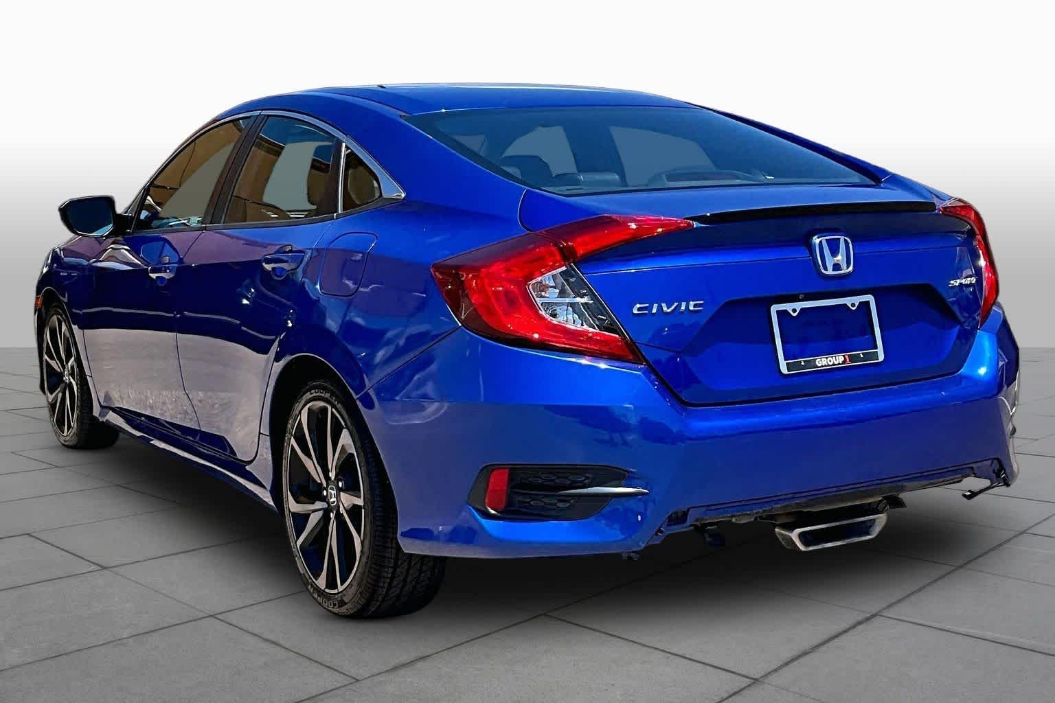 Used 2020 Aegean Blue Metallic Honda Sport image 12