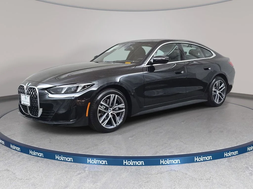 Used 2025 Black Sapphire Metallic BMW 430i Gran Coupe image 1