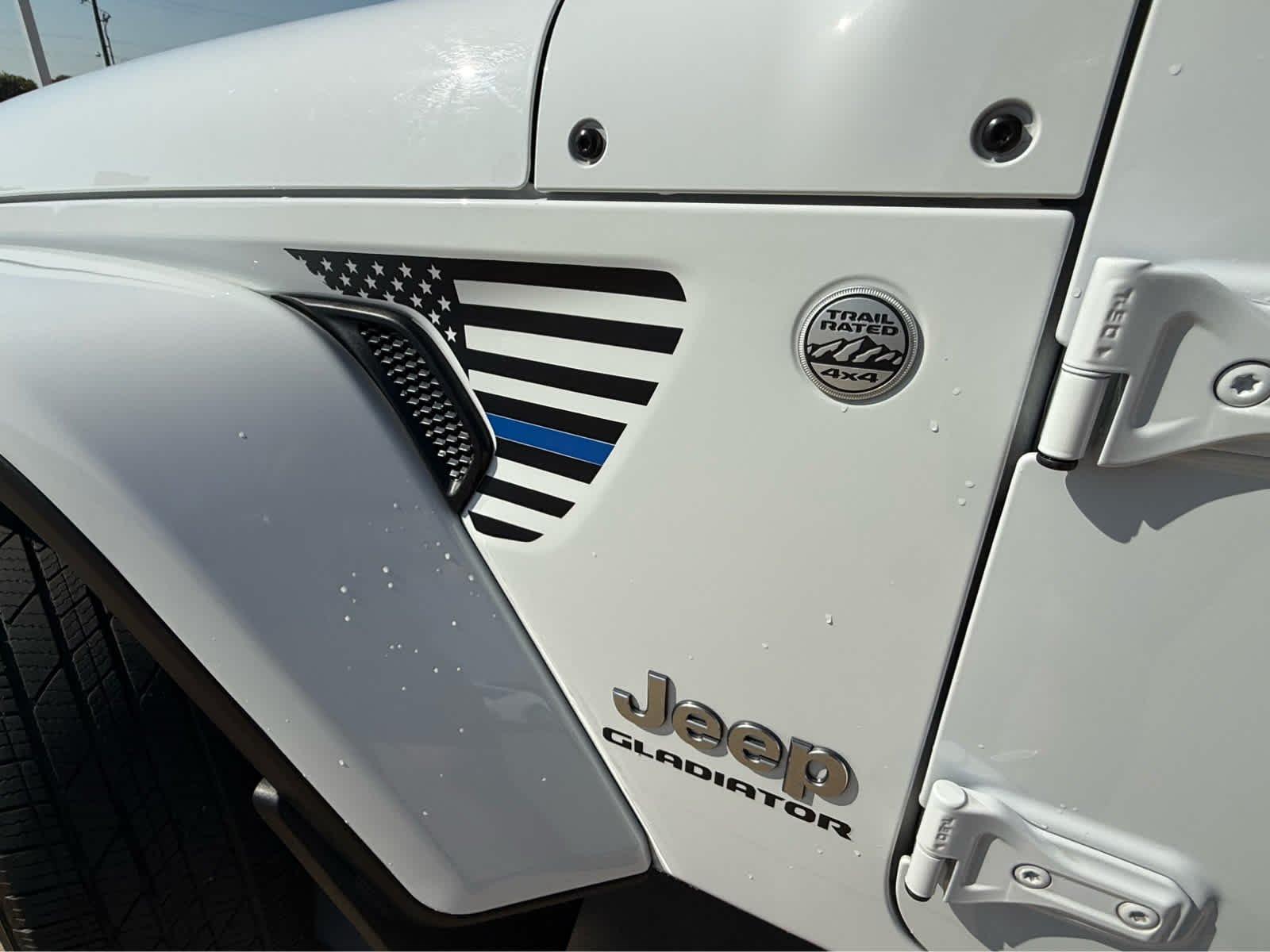 Used 2021 Bright White Clearcoat Jeep Overland image 16