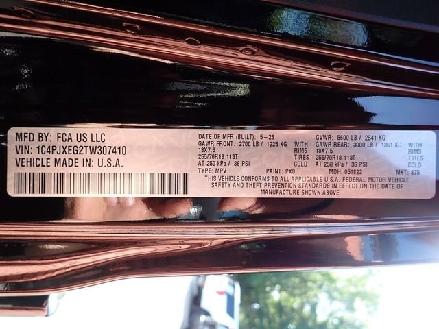 New 2026 Black Clear-Coat Exterior Paint Jeep Sahara image 17