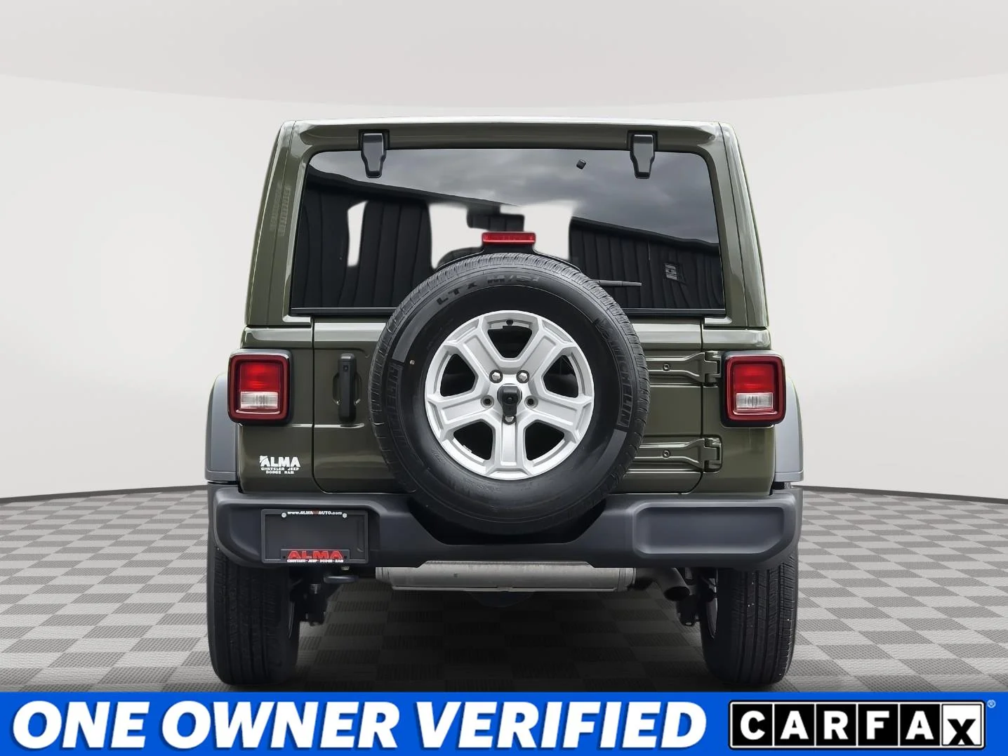 Used 2023 Sarge Green Clearcoat Jeep Sport S image 6