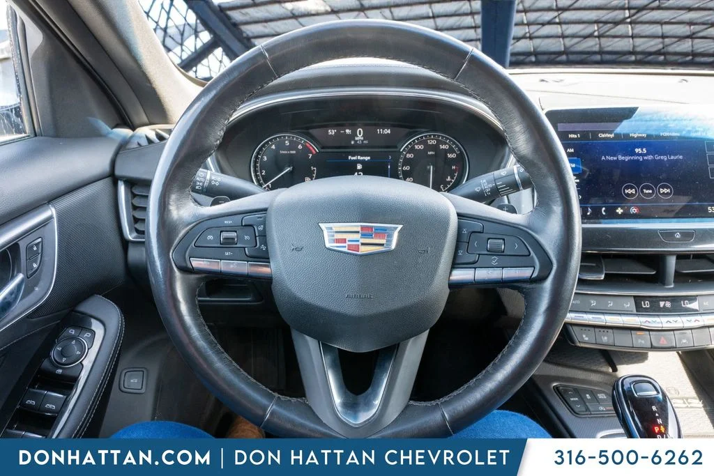 Used 2023 White Cadillac Premium Luxury image 7