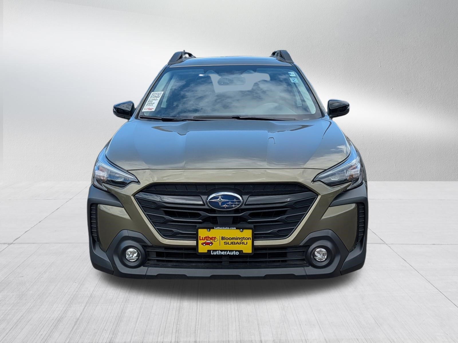 Certified 2025 Subaru Outback Onyx Edition with VIN 4S4BTALC1S3218828 for sale in Bloomington, Minnesota