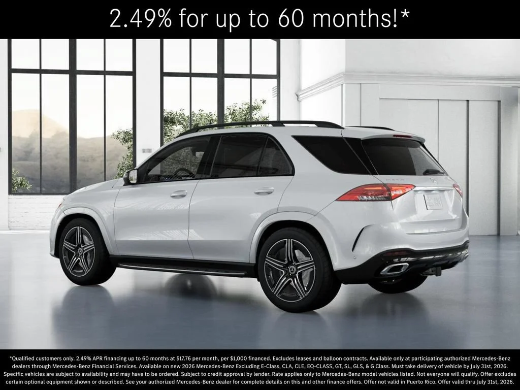 New 2026 MANUFAKTUR Moonlight White Metallic Mercedes-Benz GLE 450 image 30