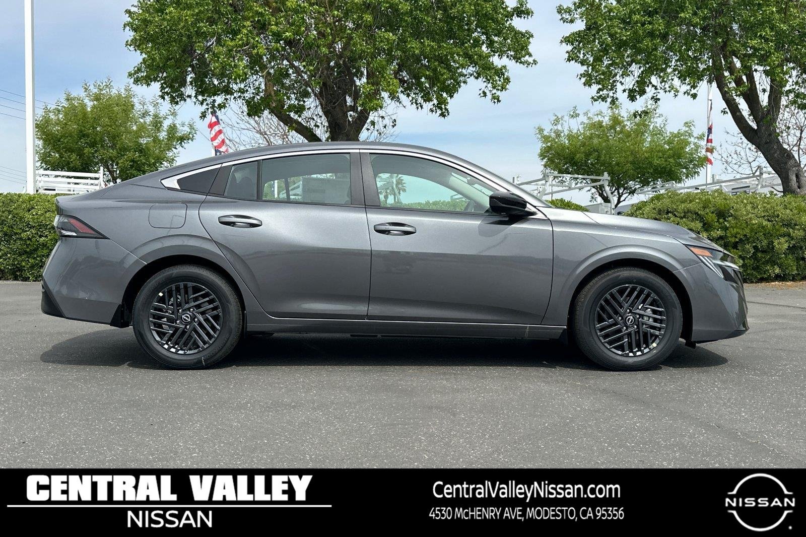 New 2026 Gun Metallic Nissan SV image 3
