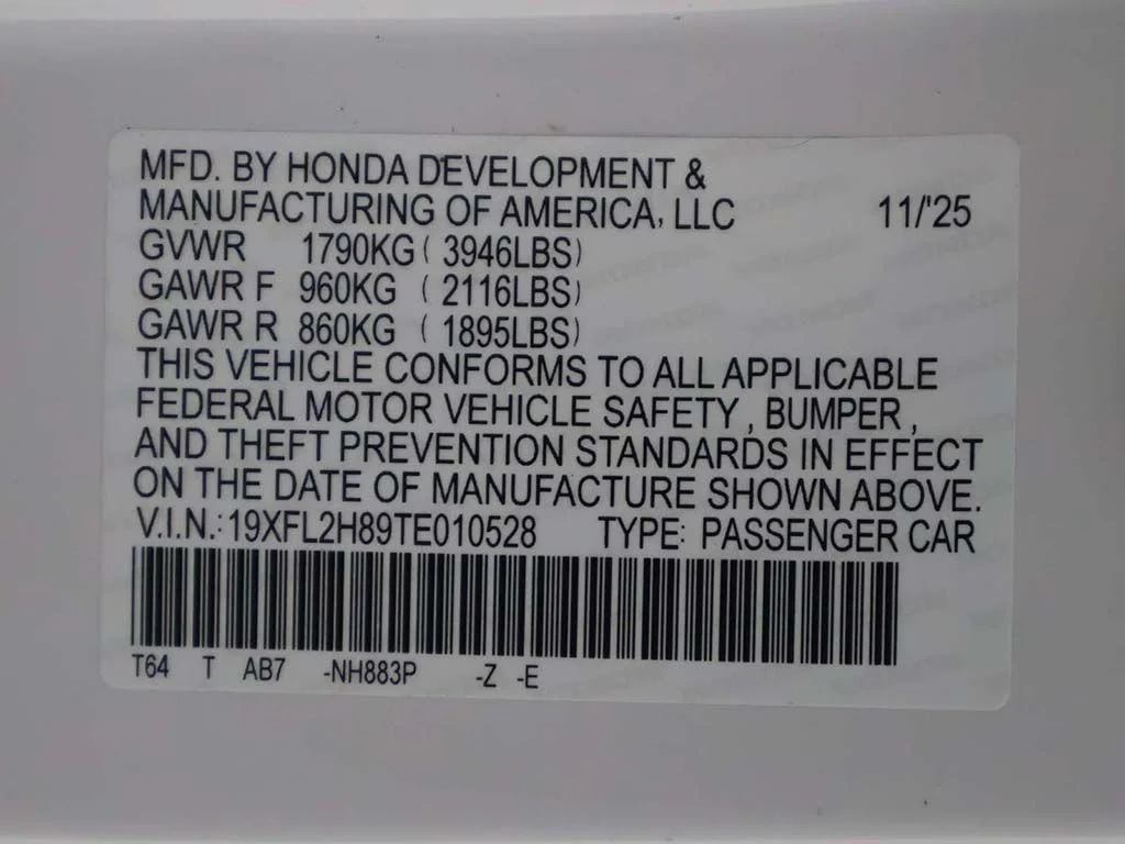 Certified Used 2026 Platinum White Pearl Honda Sport image 47