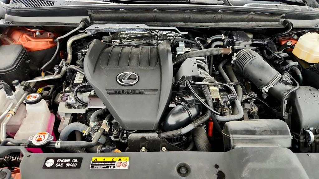 Used 2025 Copper Crest Lexus RX 500h F SPORT Performance AWD w/ Convenience Pkg image 26