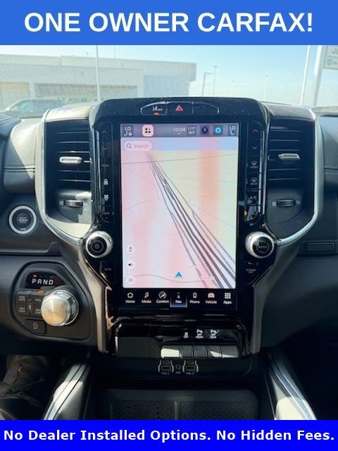 Used 2025 Diamond Black Crystal Pearlcoat Ram Laramie image 8