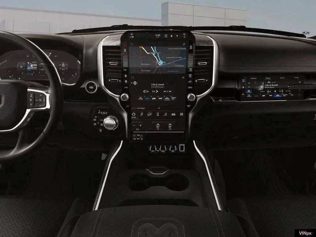 New 2026 Forged Blue Metallic Exterior Paint RAM Laramie image 12