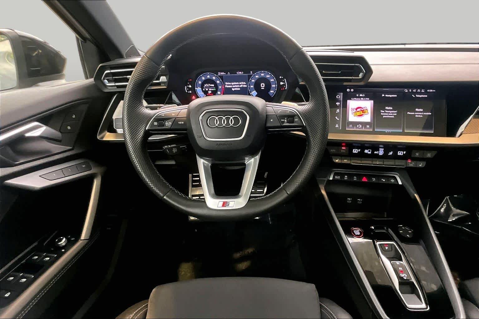 Used 2025 Glacier White Metallic Audi Premium Plus image 5