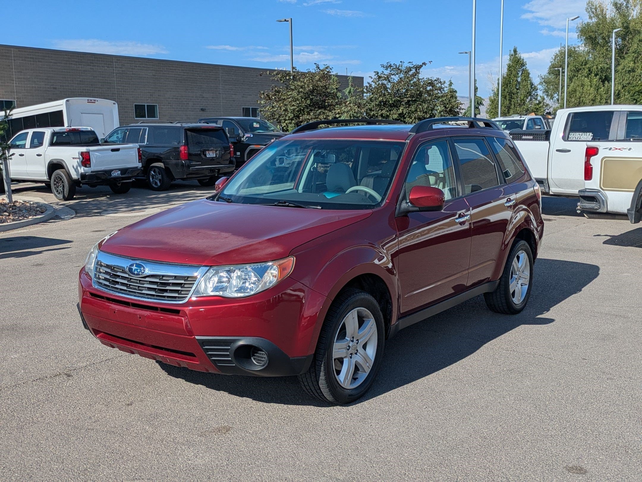 Used 2010 Camellia Red Pearl Subaru 2.5X Premium image 8