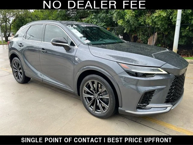 2024 Lexus RX 350 F Sport Handling