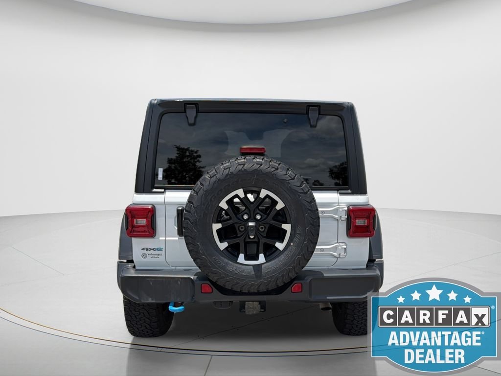 Used 2024 White Jeep Rubicon 4xe image 6