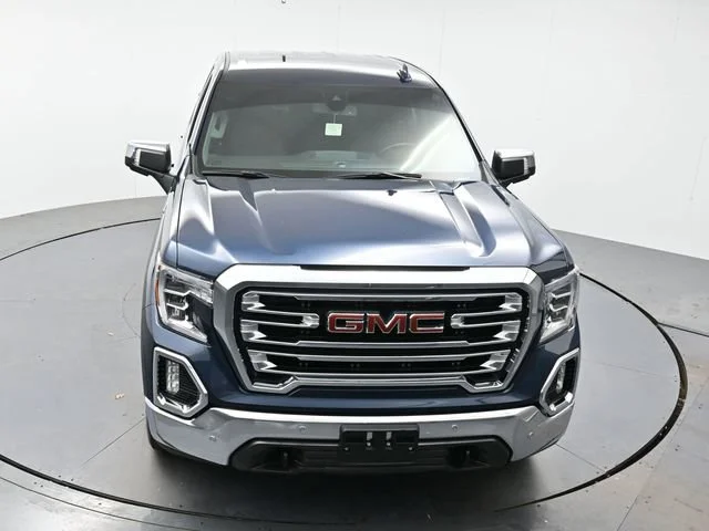 Used 2021 PACIFIC BLUE METALLIC GMC SLT image 31