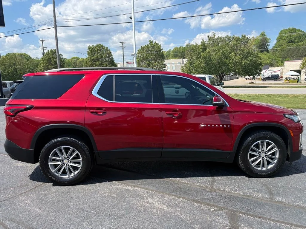 Used 2022 Cherry Red Tintcoat Chevrolet LT Cloth image 8