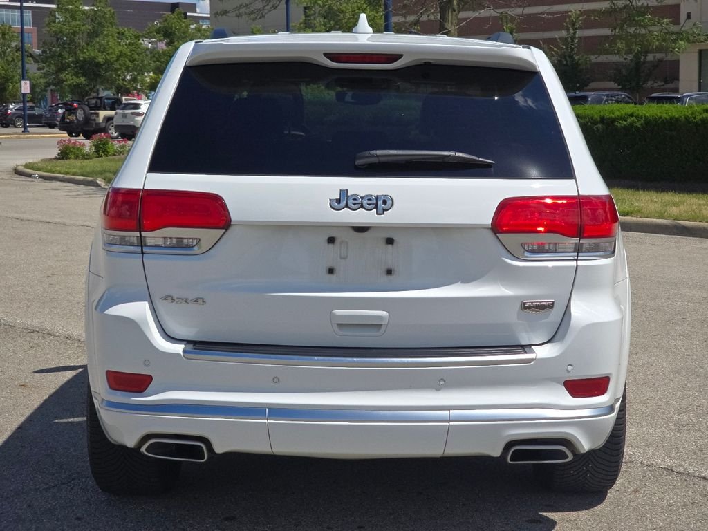 Used 2017 Bright White Clearcoat Jeep Summit image 15