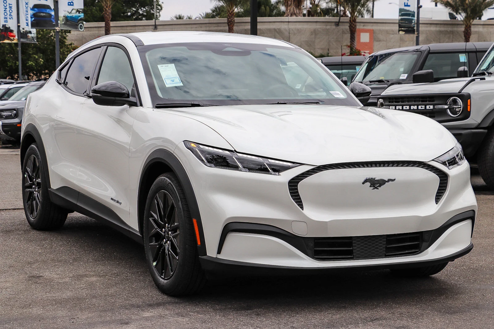New 2026 Star White Metallic Tri-coat Ford Select image 3