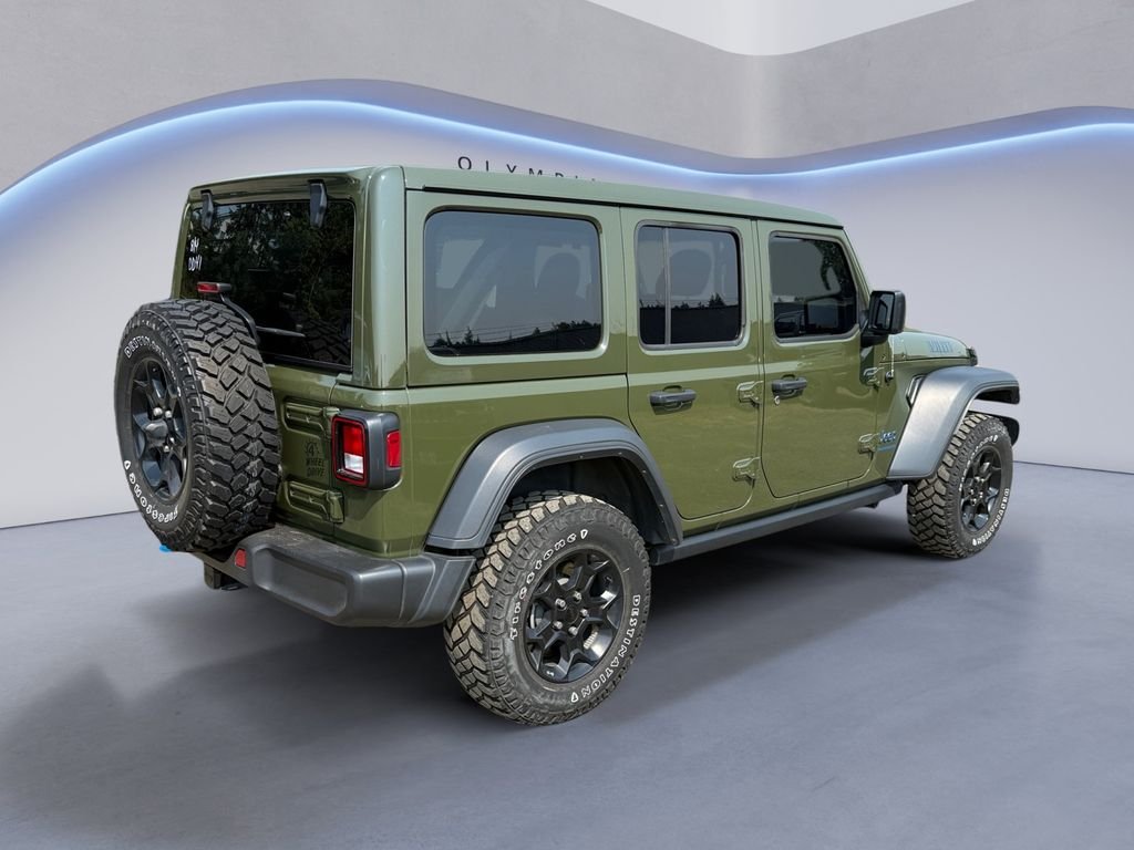Used 2023 Green Jeep Willys 4xe image 3