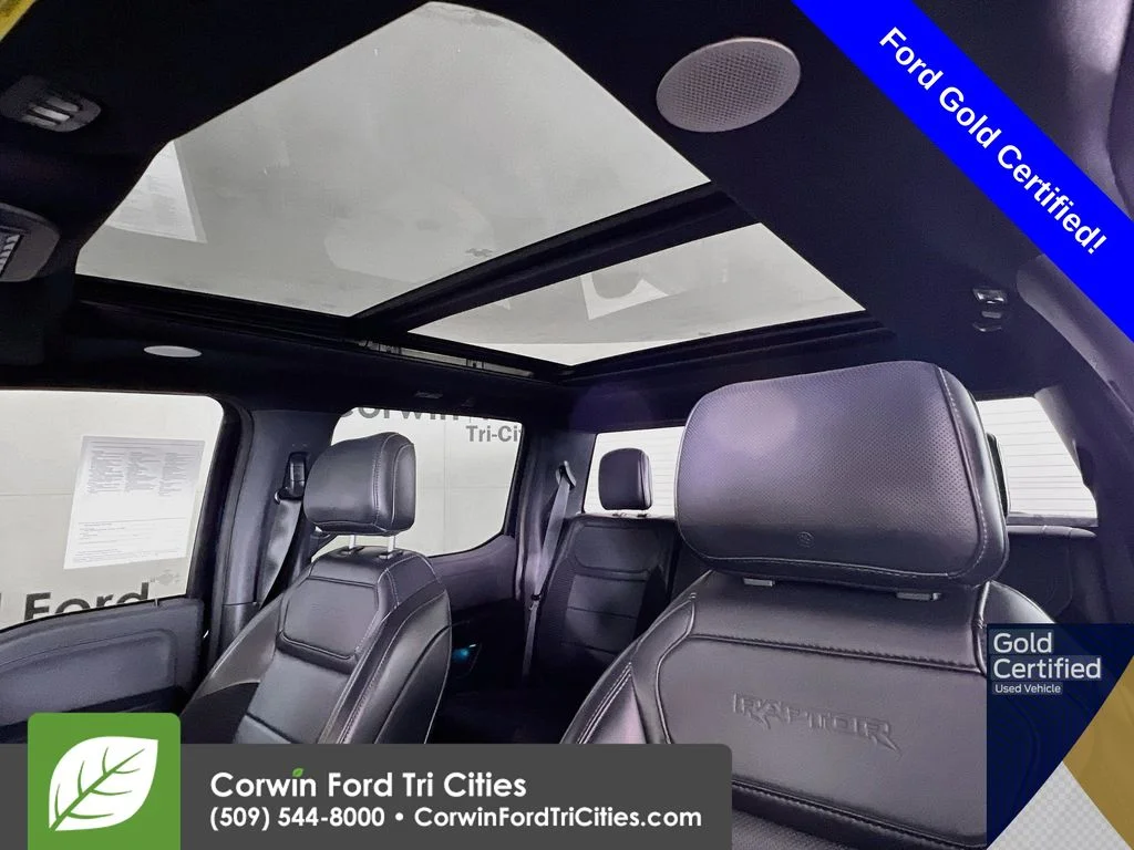 Used 2022 Blue Metallic Ford Raptor image 26