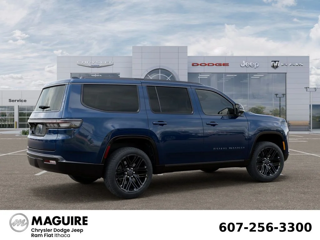 New 2026 Fathom Blue Pearl-Coat Exterior Paint Jeep Limited Reserve image 4