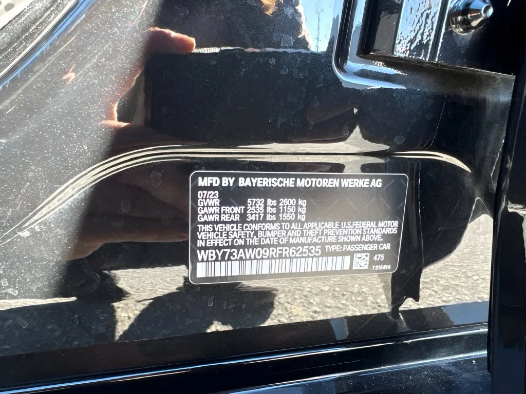 Used 2024 Black BMW eDrive40 image 34
