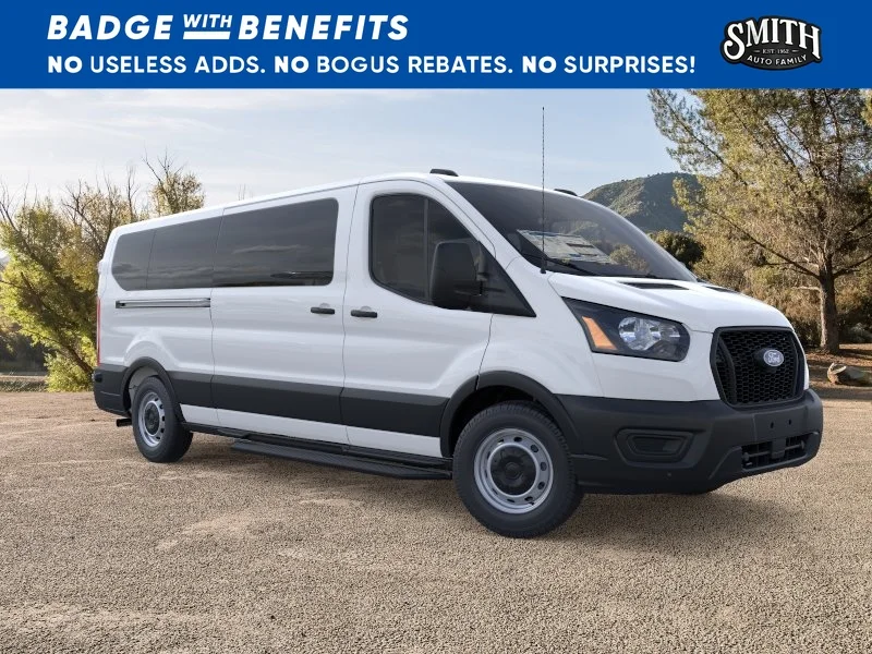 New 2026 Oxford White Ford Passenger Van XL image 8