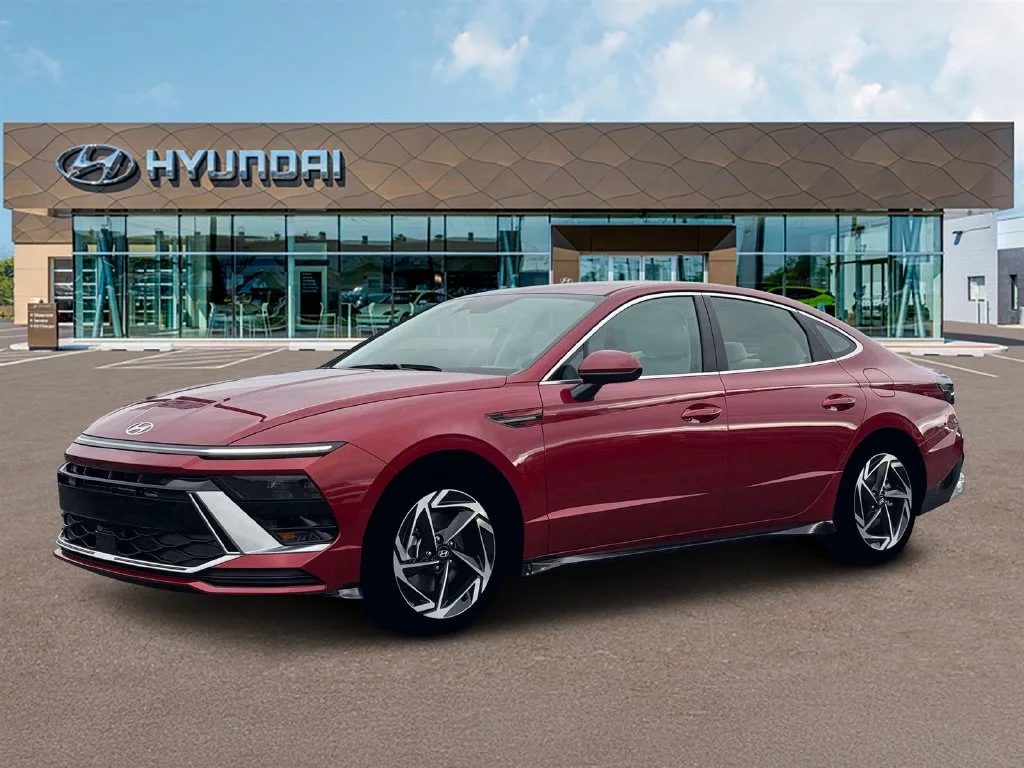 New 2026 Red Hyundai SEL Sport image 2
