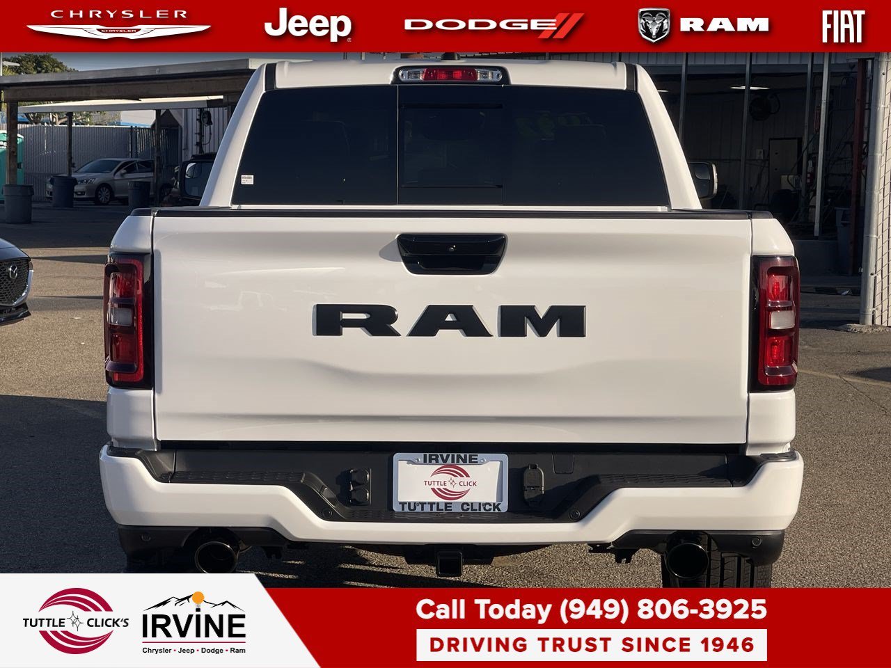 Used 2026 Bright White Clearcoat Ram Laramie image 14