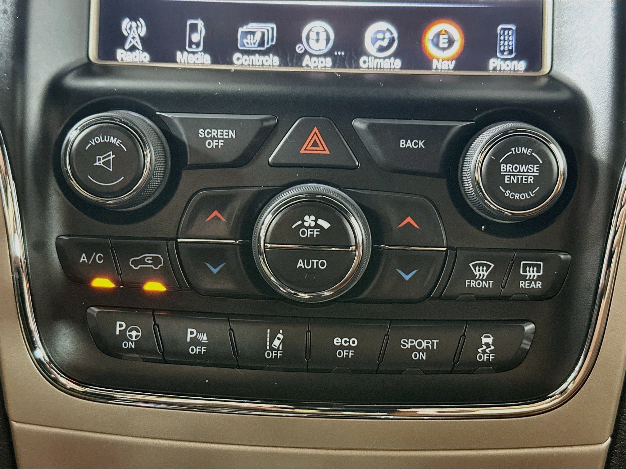 Used 2017 Velvet Red Pearlcoat Jeep Summit image 16
