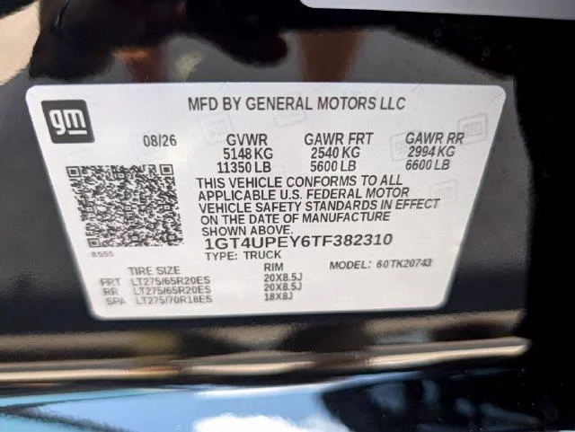 New 2026 Onyx Black GMC AT4 image 30