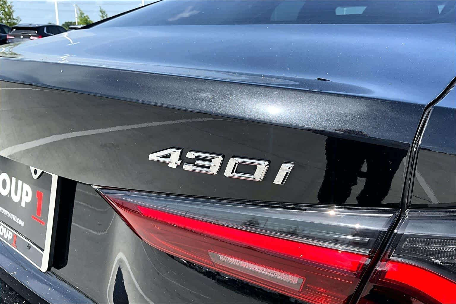 Used 2021 Black Sapphire Metallic BMW 430i image 8