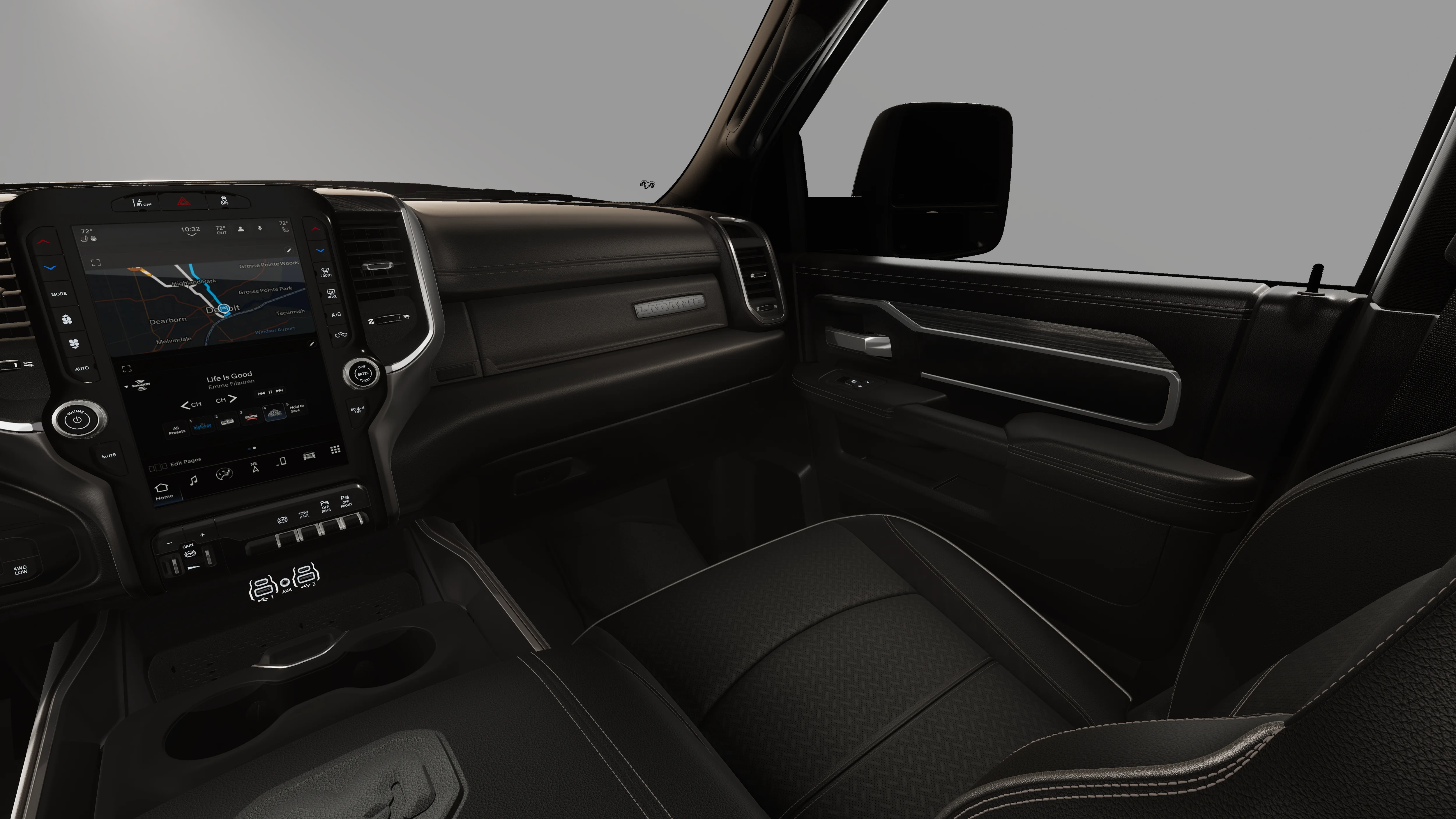 New 2026 Forged Blue Metallic Exterior Paint RAM LARAMIE image 33