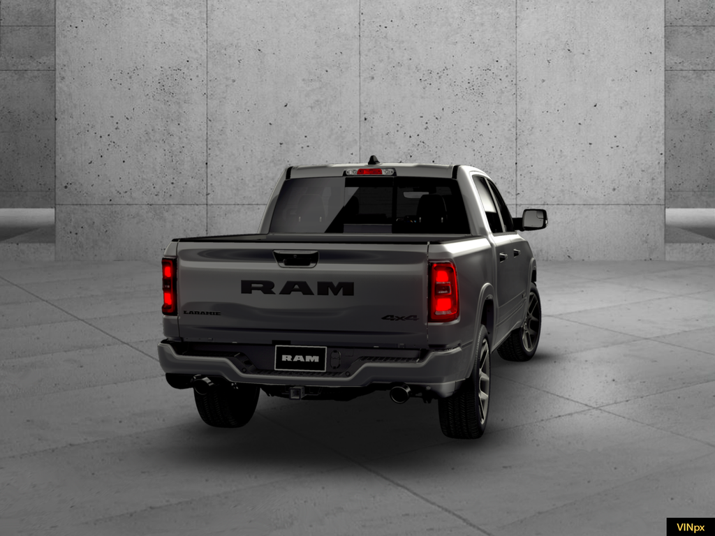 New 2026 Granite Crystal Metallic Clear-Coat Exterior Paint RAM Laramie image 13