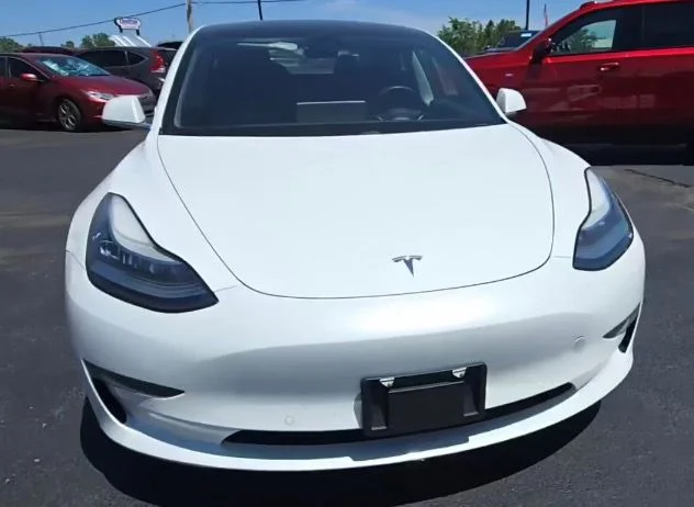 Used 2019 White Tesla Standard Range Plus image 8