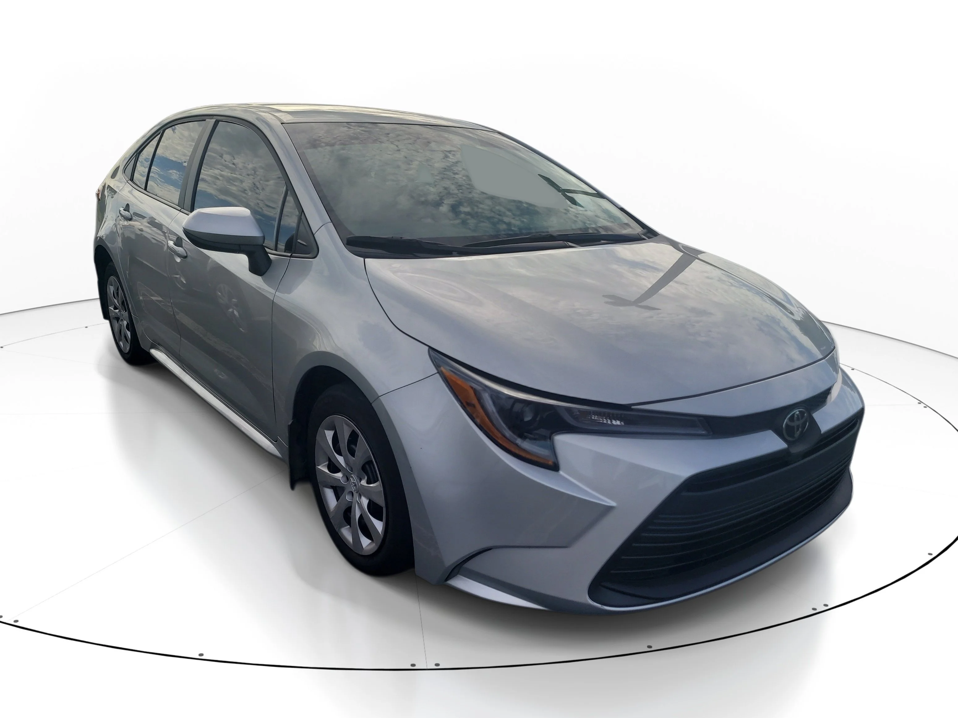 Used 2026 Classic Silver Metallic Toyota LE image 1