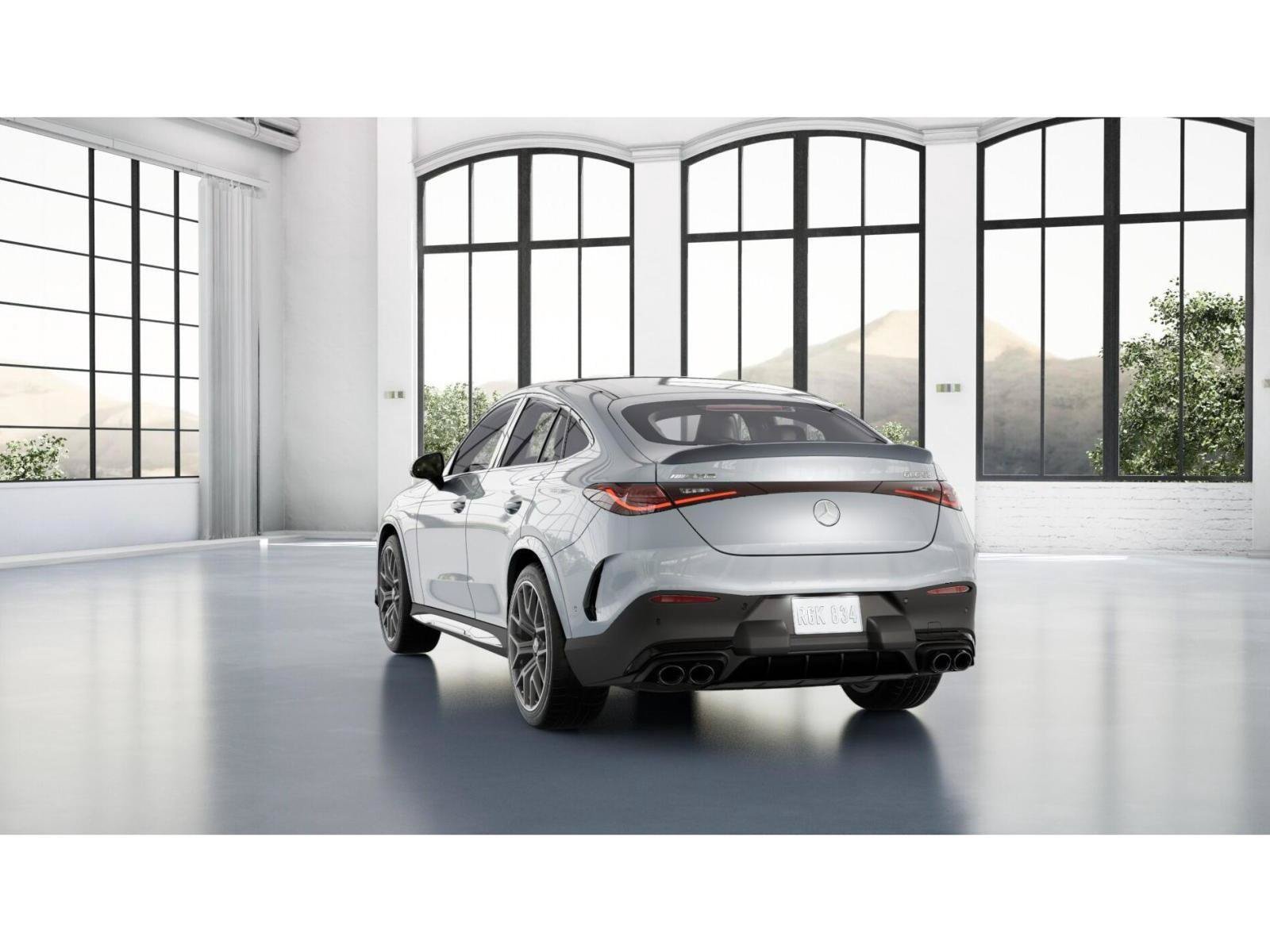 New 2027 Cirrus Silver Metallic Mercedes-Benz AMG® GLC 53 4MATIC+ Coupe image 67