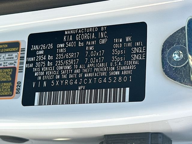 Used 2026 Glacial White Pearl Kia LX image 31