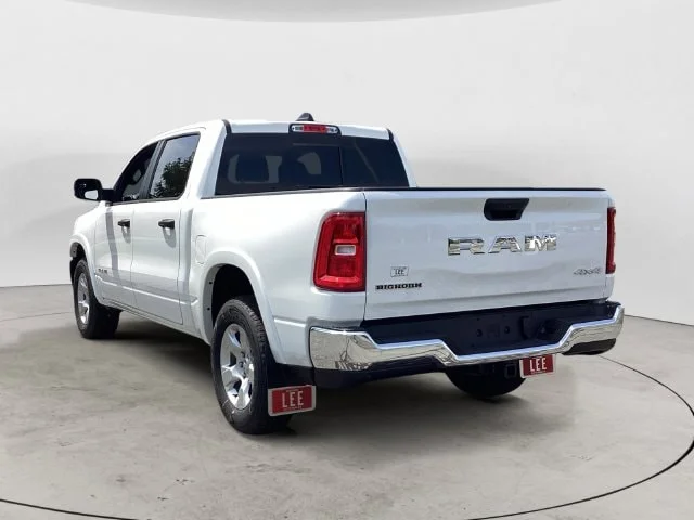 New 2026 Bright White Clearcoat Ram BIG HORN CREW CAB 4X4 5