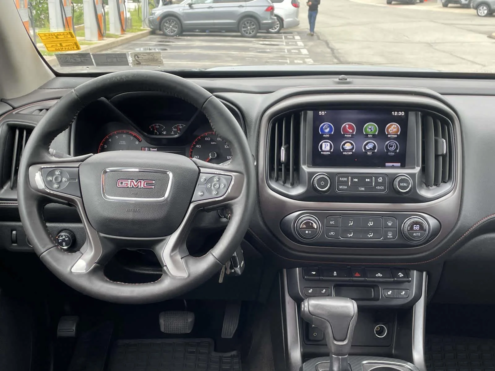 Used 2015 Cyber Gray Metallic GMC 4WD SLE image 2