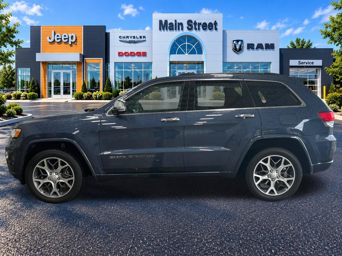 Used 2021 Jeep Grand Cherokee Overland with VIN 1C4RJFCG5MC581841 for sale in Kansas City