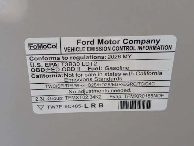 New 2026 Space White Metallic Ford Active image 52