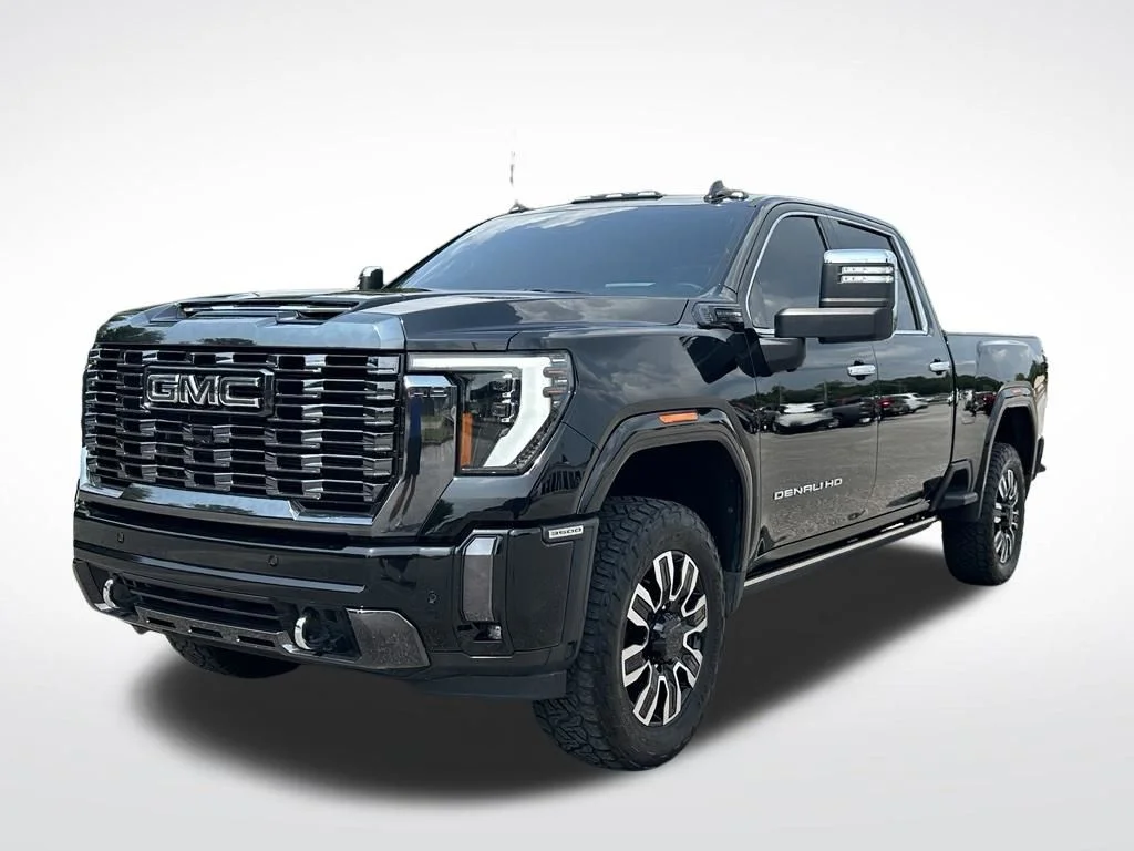 Used 2024 Black GMC Denali Ultimate image 2