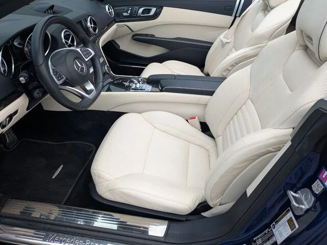 Used 2017 Blue Mercedes-Benz SL 450 image 11