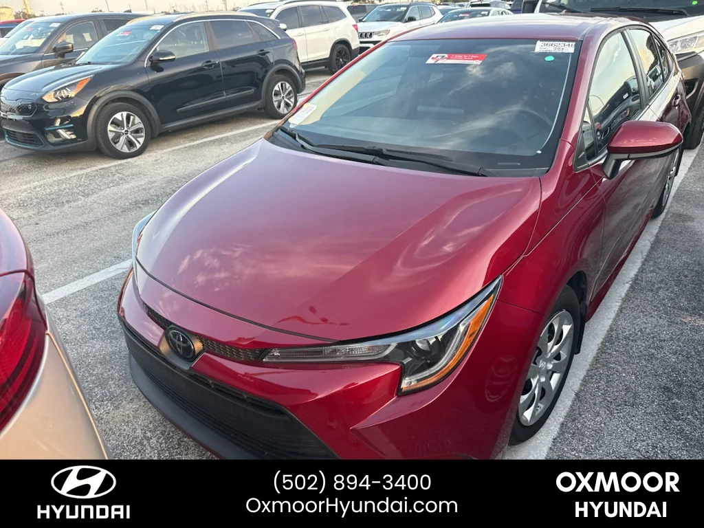 Used 2025 Ruby Flare Pearl Toyota LE image 1