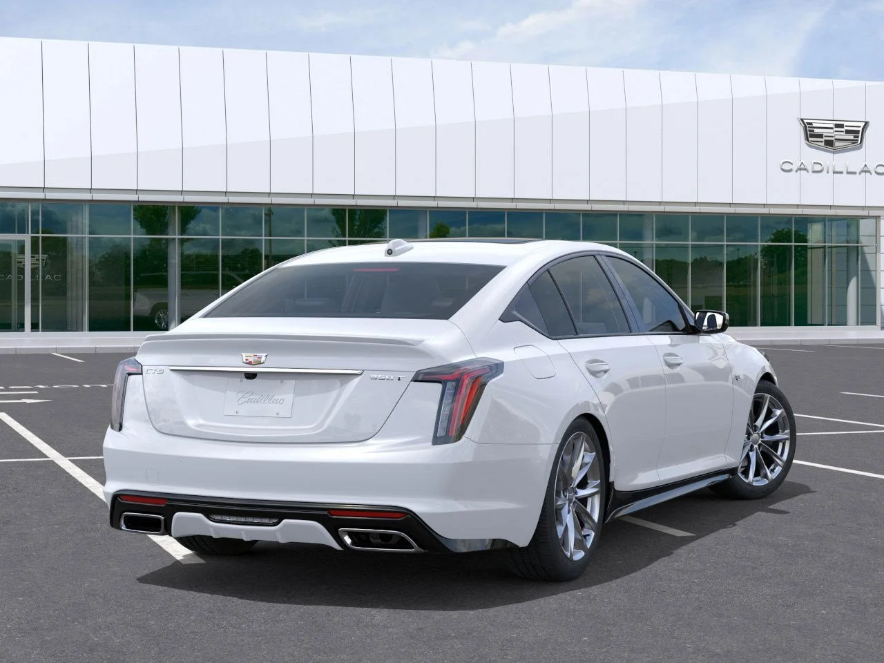Used 2026 Vibrant White Tricoat Cadillac Sport image 7