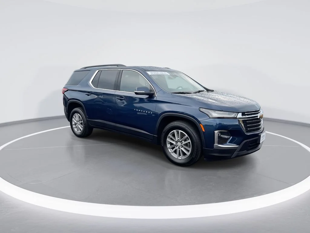 Used 2023 Blue Chevrolet LT Leather image 2