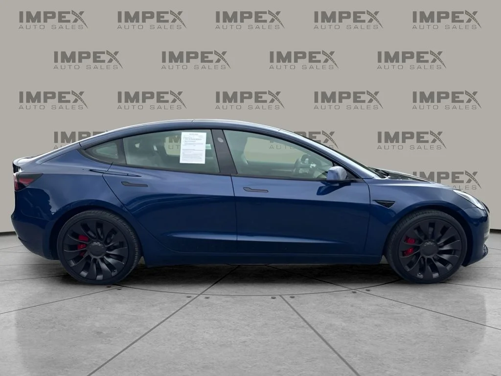 Used 2023 Blue Tesla Performance image 6