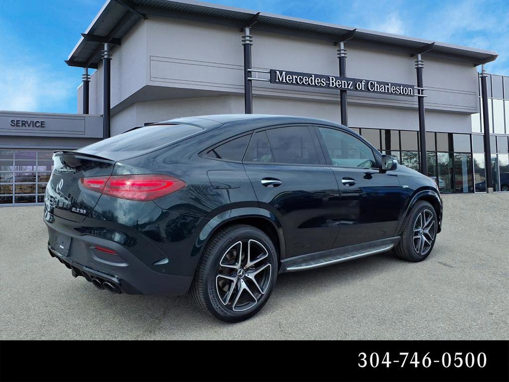 Used 2025 Emerald Green Metallic Mercedes-Benz AMG® GLE 53 image 3