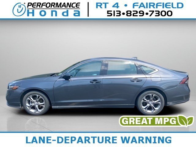 Used 2024 Meteorite Gray Metallic Honda EX image 1