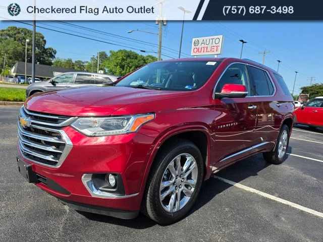 Used 2021 Cajun Red Tintcoat Chevrolet High Country image 1